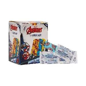 Derma Sciences - 1087837 - Avengers Captain America & Ironman Adhesive Bandage