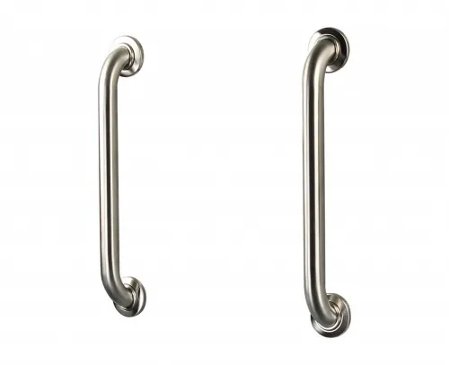 Detecto - GBSS18-WM - Grab Bar, 304 Stainless Steel, Long For Vertical Wall Mounting
