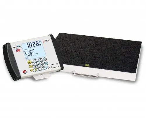 Detecto - GP-600-MV1 - Healthcare Scale, Digital, Portable,<br />capacity: 600 Lb X .2 Lb / 270 Kg X .1 Kg<br />mv1 Indicator