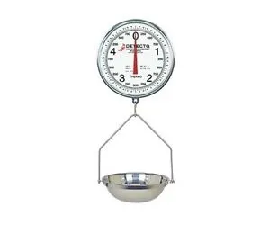 Detecto - From: T3530 To: T3530KG - Hanging Dial Scale, 32 Lb Capacity, Dual Dial