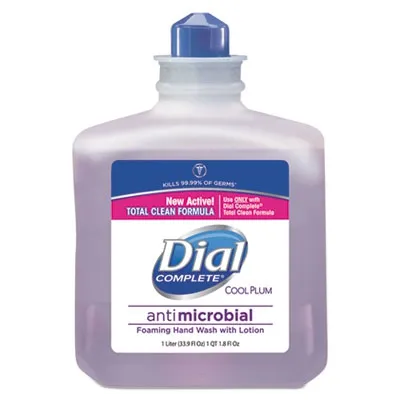 Lagasse - Dial Professional - DIA81033CT - Antimicrobial Soap Dial Professional Foaming 1 000 mL Dispenser Refill Bottle Cool Plum Scent
