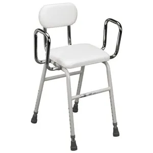 Drive Medical - 12455 - All-Purpose Stool with Adjustable Arms