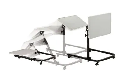 Drive Medical - 13000 - Pivot and Tilt Adjustable Overbed Table