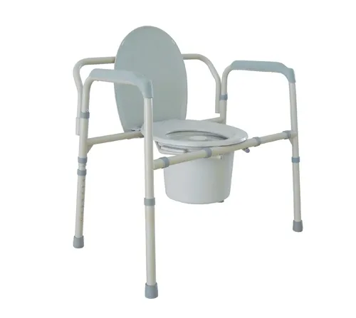 Drive Devilbiss Healthcare - From: 1368A To: 1368B - Drive Medical Bariatric Folding Commode 650 lb. Capacity