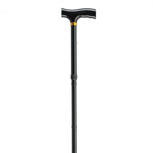 Drive Medical - rtl10304 - Lightweight Adjustable Folding Cane with T Handle