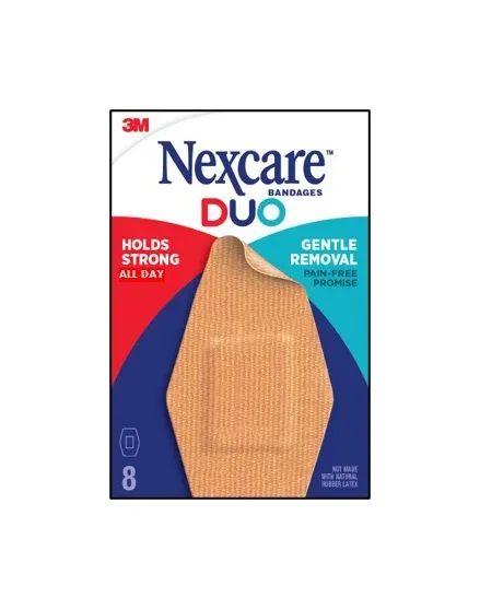 3M - DSA-8 - Nexcare DUO Bandage, Knee and Elbow, 8ct.