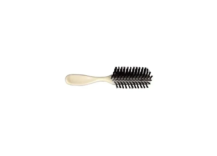 Dukal - HB01 - Hair Brush, Adult, Ivory Handle with Nylon Bristles, 1/bg, 12 bg/bx, 24 bx/cs (24 cs/plt)