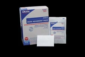 Dukal - 123B - Non-Adherent Pad, Sterile, Bulk