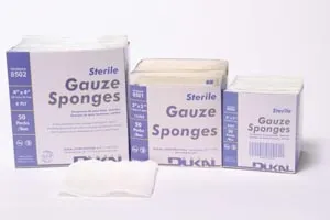 Dukal - 8502 - Gauze Sponge, Sterile, 8-Ply