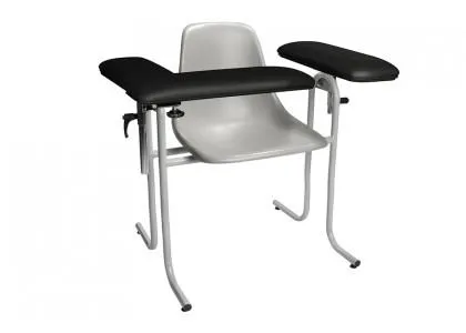 Dukal - 4383F-BLK - Chair, Steel Frame, 500 lb Weight Capacity, Tall, Black (DROP SHIP ONLY)