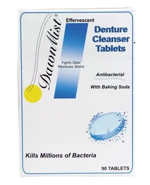Dukal - DEN6283 - Denture Tablets, 40/bx, 24 bx/cs (Not For Sale in Canada)