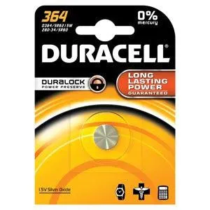 Duracell - From: D364BPK To: D379BPK - Battery Oxide, 1.5V, (UPC# 66272)