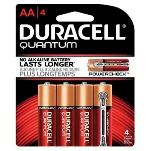 Duracell - From: QU1500B4Z10 To: QU1604BKD - Battery, Alkaline, (UPC# 66213)