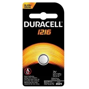 Duracell - DL1216BPK - Battery, Lithium, 1216, 3V, (UPC# 66262)