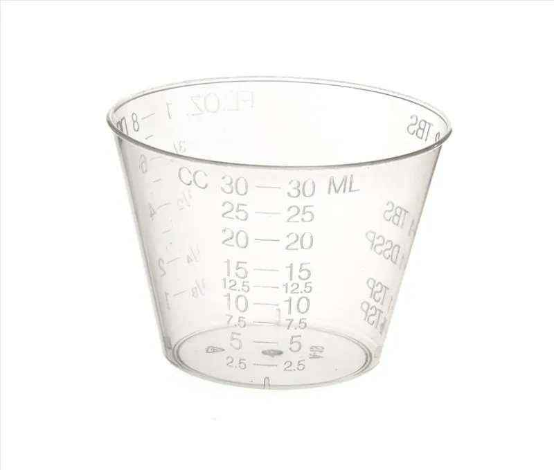 Medline - From: DYND80000 To: DYND90000 - Non Sterile Graduated Plastic Medicine Cups,1