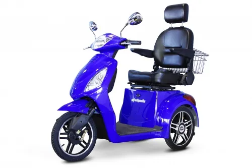E-Wheels - EW-36BlueElite - 3 Wheel Scooter With Electromagnetic Brakes High Speed