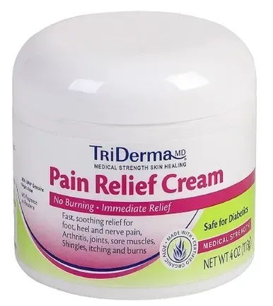 TriDerma - From: 73021 To: 73041ea - Pain Relief Cream with Lidocaine and Menthol