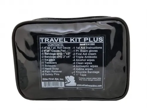 Elite First Aid - FA129X-EFA - Travel Kit Plus In Vinyl