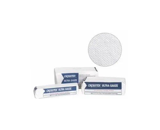 SPS Medical Supply - Ultra Gauze - ENC3NWU - Nonwoven Sponge Ultra Gauze 3 X 3 Inch 200 per Pack NonSterile 4-Ply Square