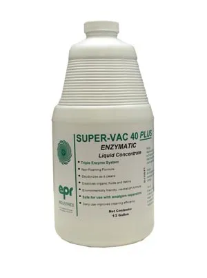 EPR Industries - From: 00137 To: 00138 - Super Vac 40 PLUS Liquid, &frac12 Gal Bottle