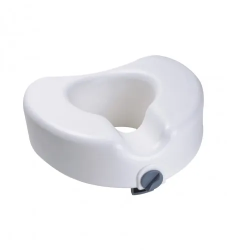Essential Medical Supply - From: B5050 To: B5051 - Locking Molded Raised Toilet Seat w/o Arms