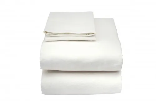 Essential Medical Supply From: C3051 To: C3052B - Cotton/Poly Hospital Bed Sheet - Bulk Knit