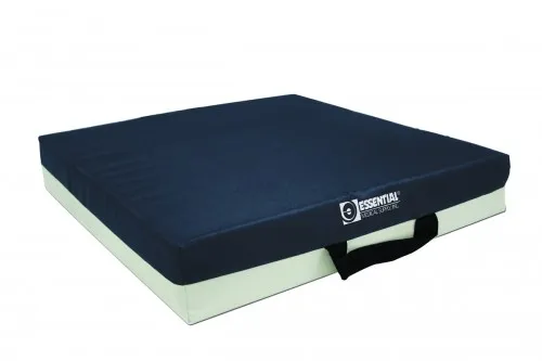 Essential Medical Supply - The Cushion - From: D4001 To: D4101 -  Gel Cushion, 18" x 16" x 2", Gel Bladder, Nylon Zippered