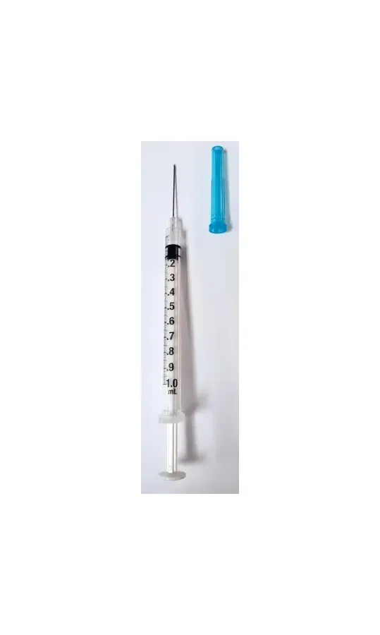 Exel - 26067 - Tuberculin Syringe 1cc with Needle 23Gx1" PA Zero Dead Space 100-bx 10 bx-cs