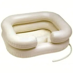 Ez-Access - B1005DB - EZ-Access EZ-Shampoo Inflatable Shampoo Basin 24" W x 20" L x 8" D, Includes a Built-in Inflatable Headrest