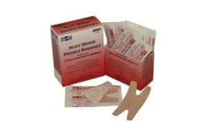 First Aid Only - From: 1-825-001 To: 1-850-001 - Heavy Woven Knuckle Bandages, 25/bx (DROP SHIP ONLY $50 Minimum Order)