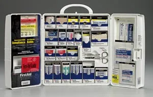 First Aid Only - 1301-FAE-0103 - Plastic Smart Compliance Food Service Cabinet, Large  (DROP SHIP ONLY - $50 Minimum Order)