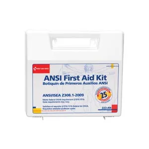 First Aid Only - 223-AN - 25 Person, 110 Piece Bulk Kit, Plastic Case, 1 ea. (DROP SHIP ONLY)