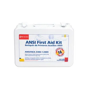 First Aid Only - 241-AN - 16 Unit First Aid Kit, Metal Case  (DROP SHIP ONLY)