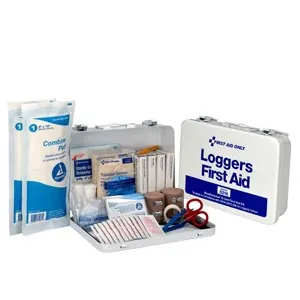 First Aid Only - From: 5216 To: 5217 - Loggers First Aid Kit, 25 Person, Metal Case (DROP SHIP ONLY $50 Minimum Order)