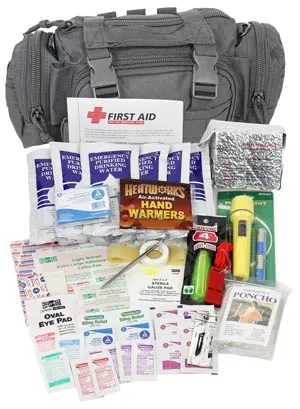 First Aid Only - From: 90430 To: 90489 - Emergency Preparedness, 1 Person, Black Fabric bg (DROP SHIP ONLY)