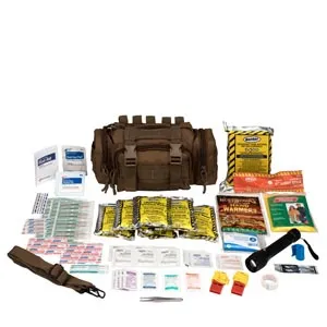 First Aid Only - 90454-001 - Emergency Preparedness, 1 Person, Tan Fabric bg (DROP SHIP ONLY - $50 Minimum Order)