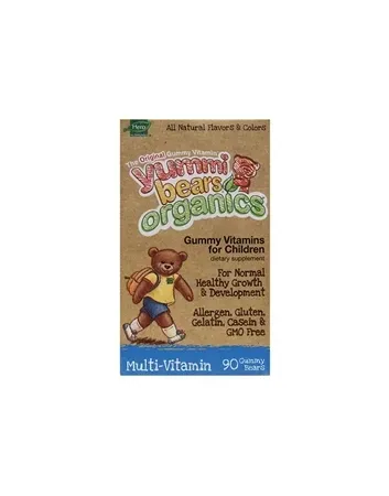 Hero Nutritional - FROM: HE-0011 TO: HE-0060 - s Yummy Bears Organic Mullti vitamin For Children
