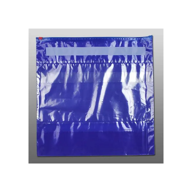 Elkay Plastics - FSL1414+6BG - Low Density Bulk Deli Meat Slide Seal Bag - Blue Tint