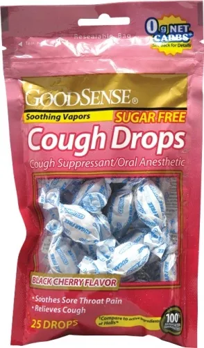 Geiss Destin & Dunn - BS00044 - Sugar-Free Cough Drops Cherry (25 Count)