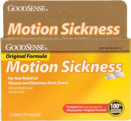 Geiss Destin & Dunn - PLD00089 - Motion Sickness Tablet (12 Count)