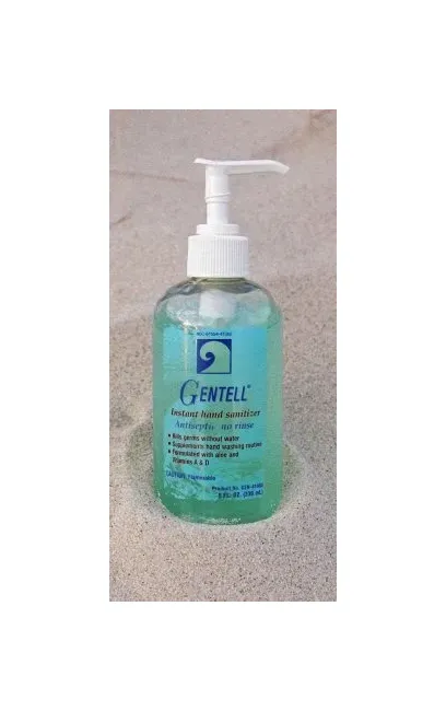 Gentell - GEN-41041 - Hand Sanitizer with Aloe 4 oz. Ethyl Alcohol Gel Bottle