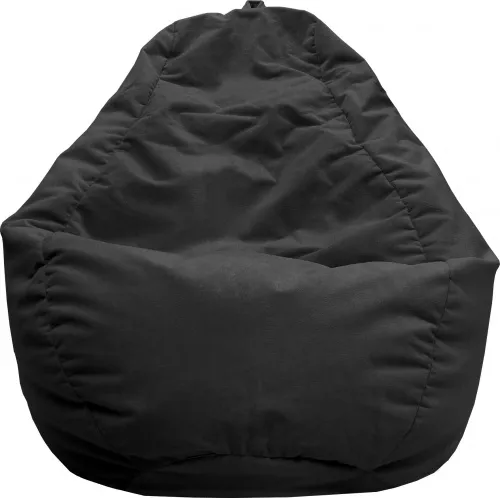 Gold Medal - From: 30011258815TD To: 30011266944TD - Large Tear Drop Fairview Micro Fiber Suede Bean Bag Color: Black Type of Upholsery: Microsuede