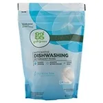 Grab Green From: 224754 To: 224757 - Automatic Dishwashing Detergents Fragrance-Free Pre-Measured Concentrated Powder Pods 24 Loads (a) T