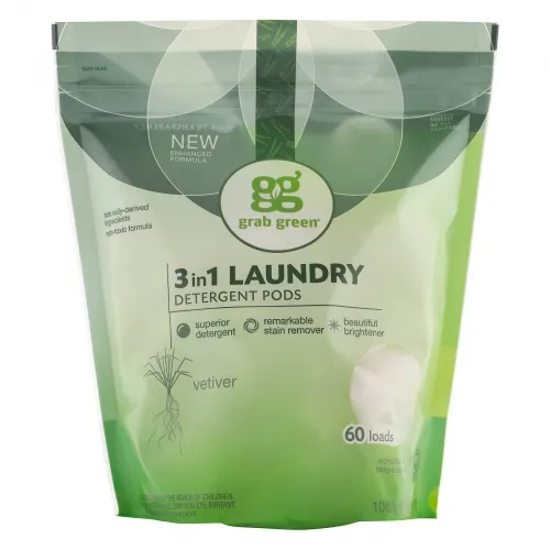 Grab  - 640250 - Fragrance Free Laundry Pods