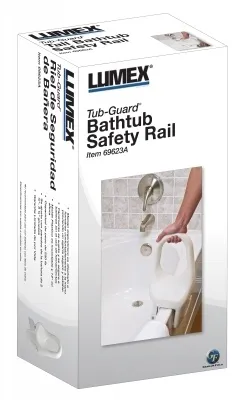 Graham-Field - 69623A-1 - Bathtub Safety Rail Tub-Guard Lumex 1 Ea (69623A) - Bathroom Safety