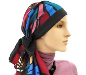 Hats For You - 155-P17-W18 - Flowers Calypso Headscarf