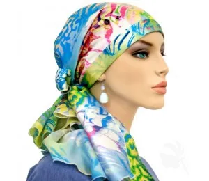 Hats For You - 156-S24-S16 - Summer Abstract Calypso Exclusive Headscarf