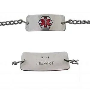 Health Enterprises - IVMH - Medical ID Bracelet, Heart