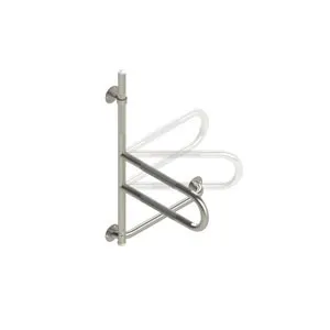 HealthCraft Products - From: DB-18-PCW To: DB18W - Healthcraft Products Dependa Bar Lower Grab Bar, Stainless Steel