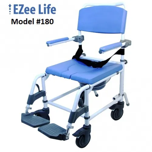 Healthline Medical Products From: 791154430002 To: 791154430315 - Aluminum Shower Commode Chair 